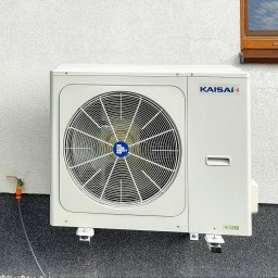 Pompa ciepła Kaisai Arctic 8 kW - jednostka zewnętrzna.