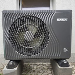 Pompa ciepła Kaisai R290 (propanowa). Monoblok wysokotemperaturowy w klasie energetycznej 35 - A+++, 55 - A+++