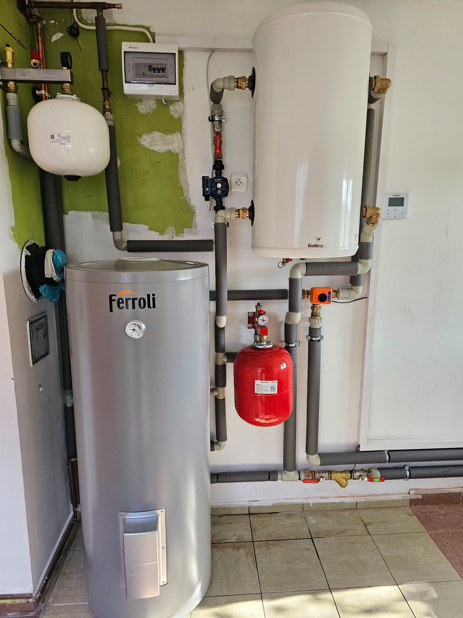 PC monoblok Kaisai Arctic 8 kW + cwu 200 + bufor 80.