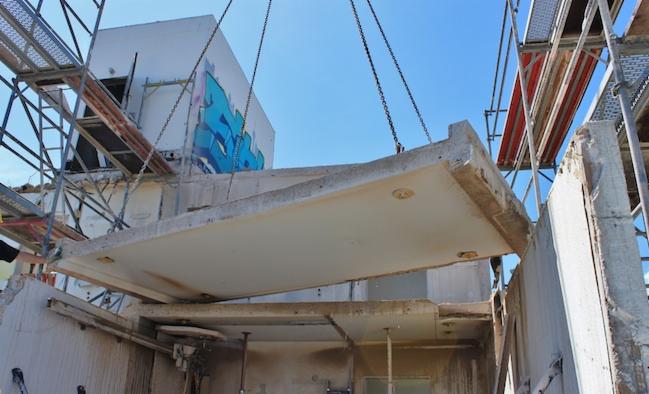 Wycinanie stropu żelbetowego