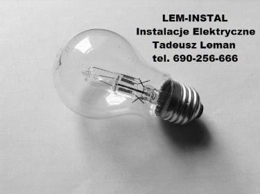 Lem-Instal Instalacje Elektryczne Tadeusz Leman - Usługi Elektryczne Miechucino