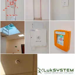 System oddymiania klatki schodowej, Olsztyn Towarowa