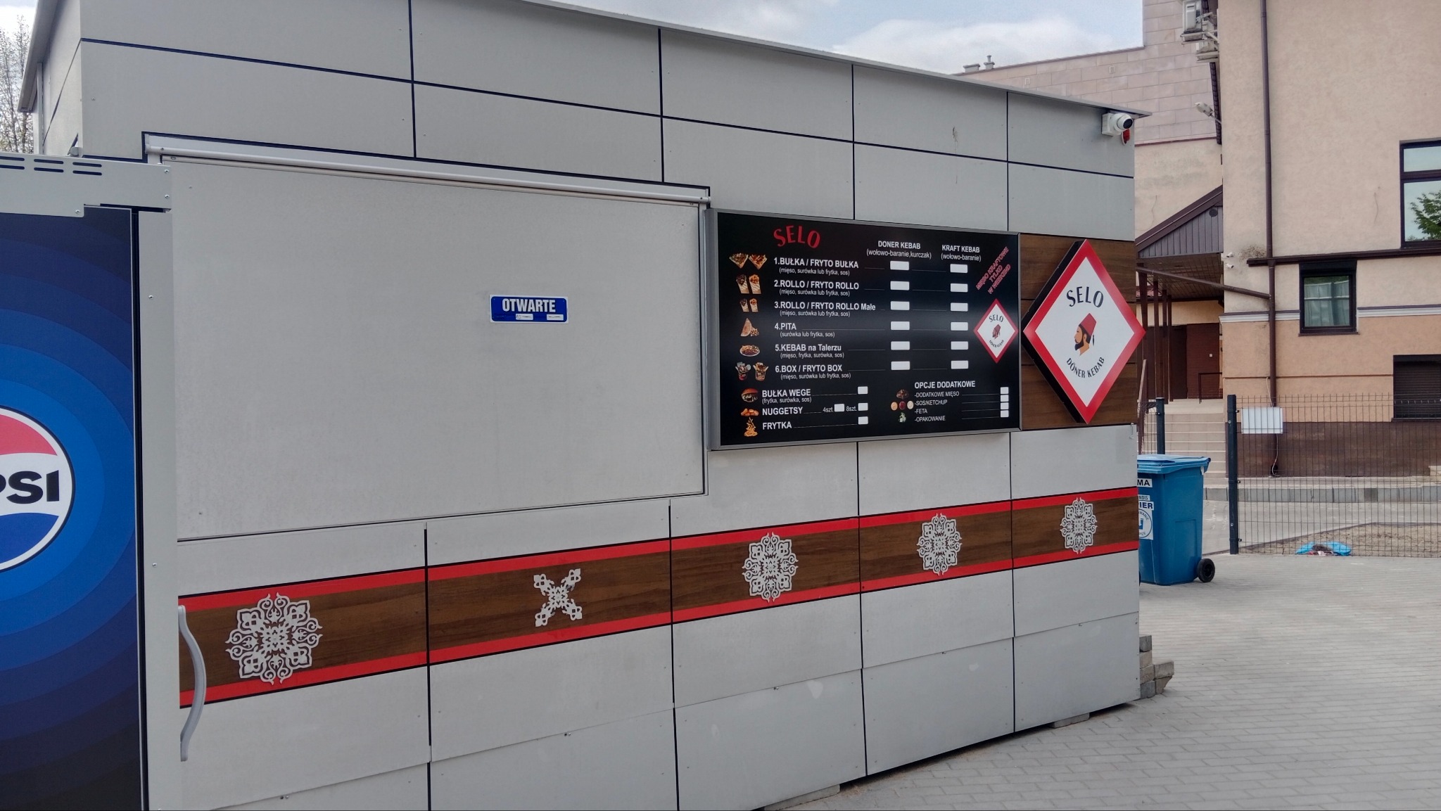 Przyłącze elektryczne, system zabezpieczeń, Olsztyn SELO Doner Kebab