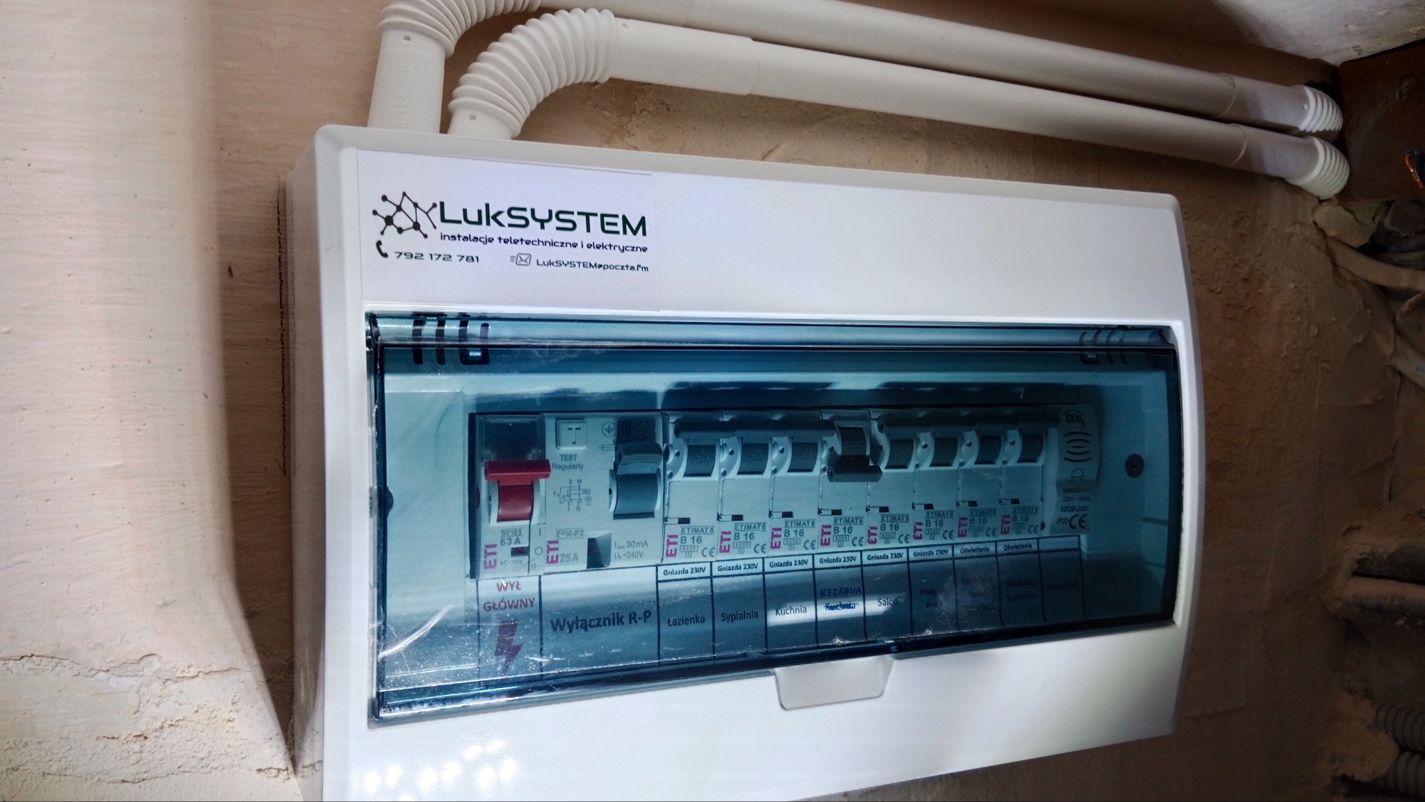 Instalacje elektryczne, Nidzica