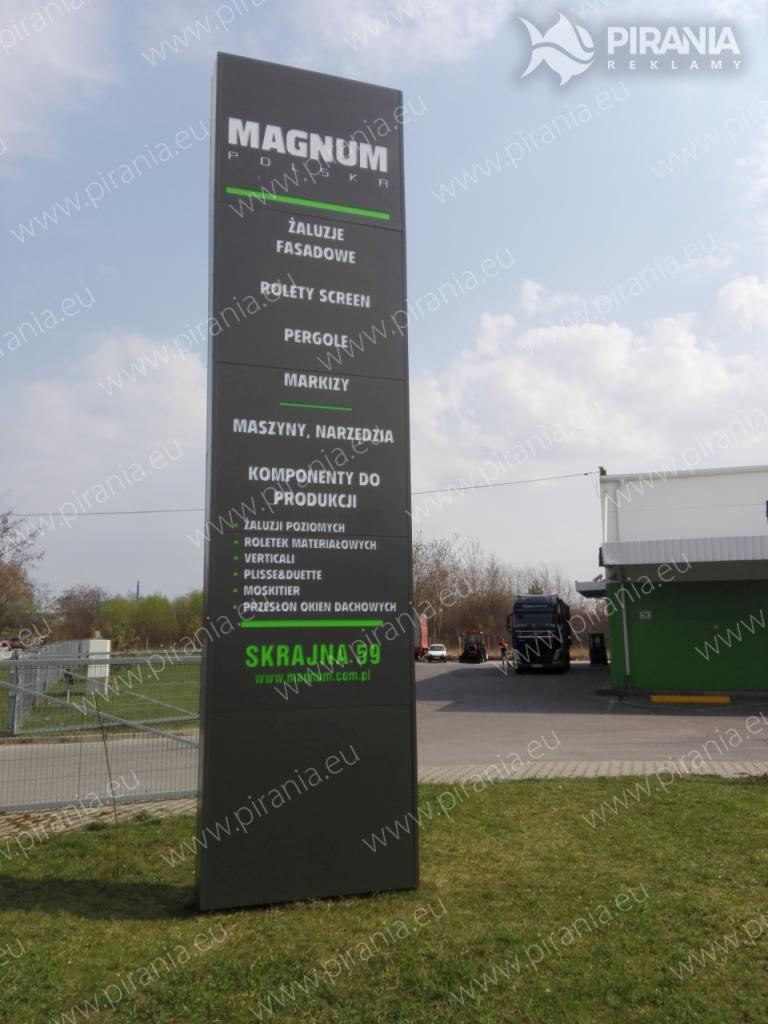 Pylon Reklamowy.