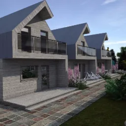 Projekt domków letniskowych całorocznych