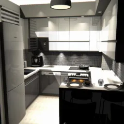 Biało grafitowa , akryl połysk