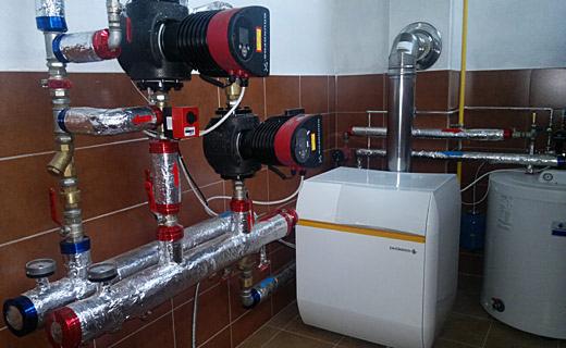 Kotłownie gazowe, węglowe - instalacje centralnego ogrzewania