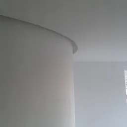 półokrągła ściana z G-K