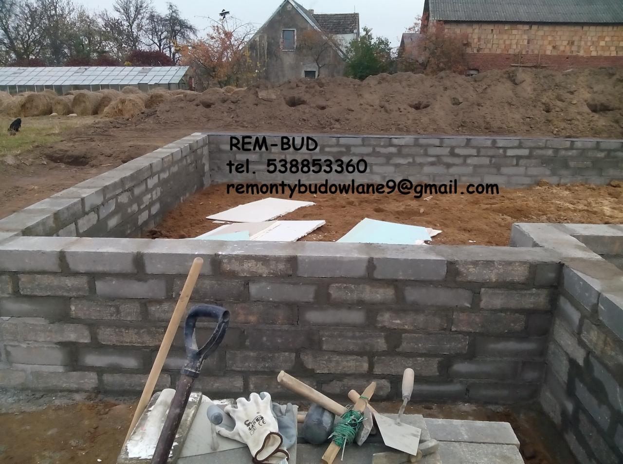Murowanie fundamentów