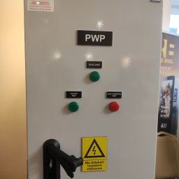 PWP - przeciwpożarowy wyłącznik prądu, urządzenie wykonawcze.