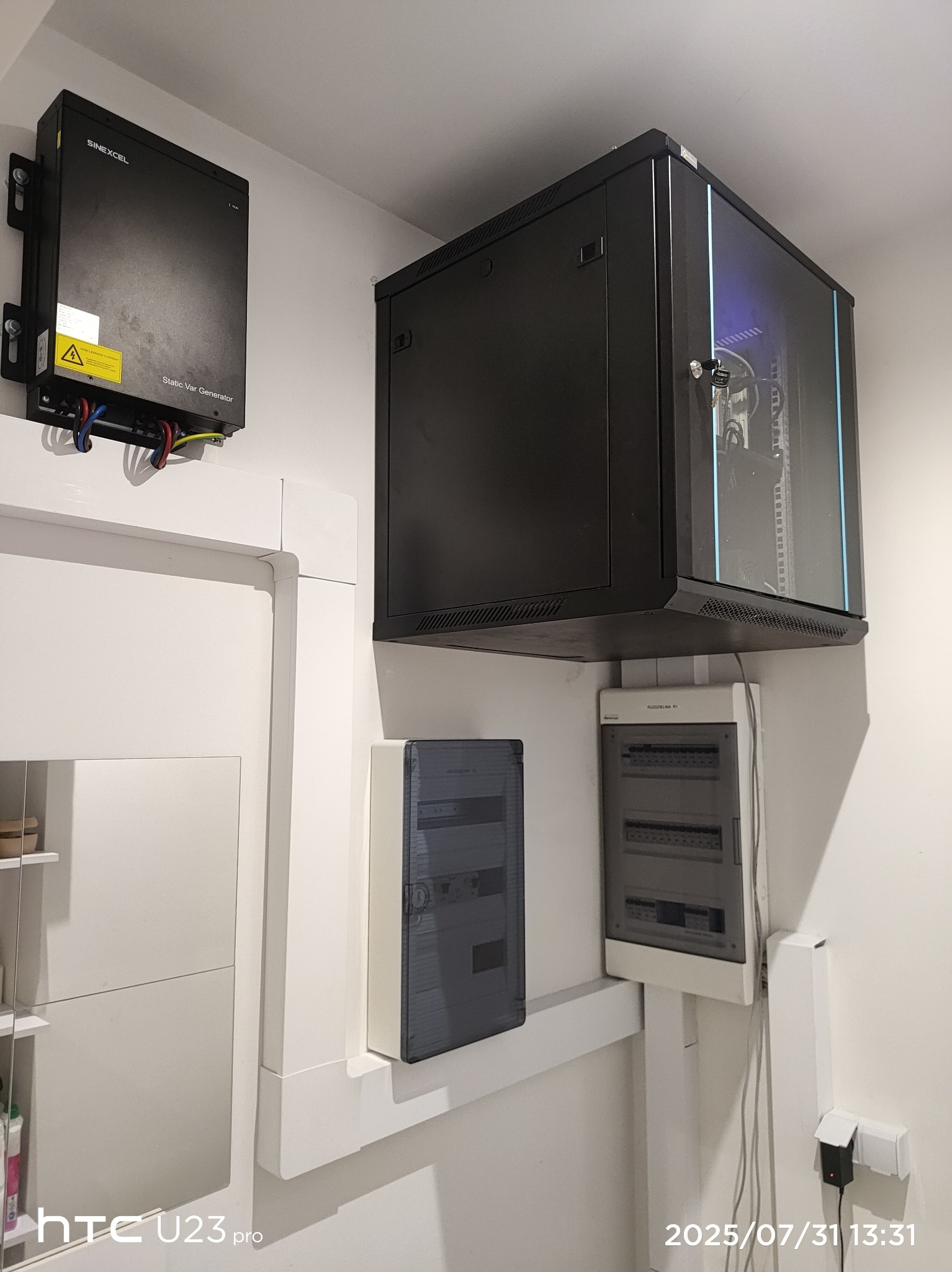 kompensacja mocy biernej, Warszawa