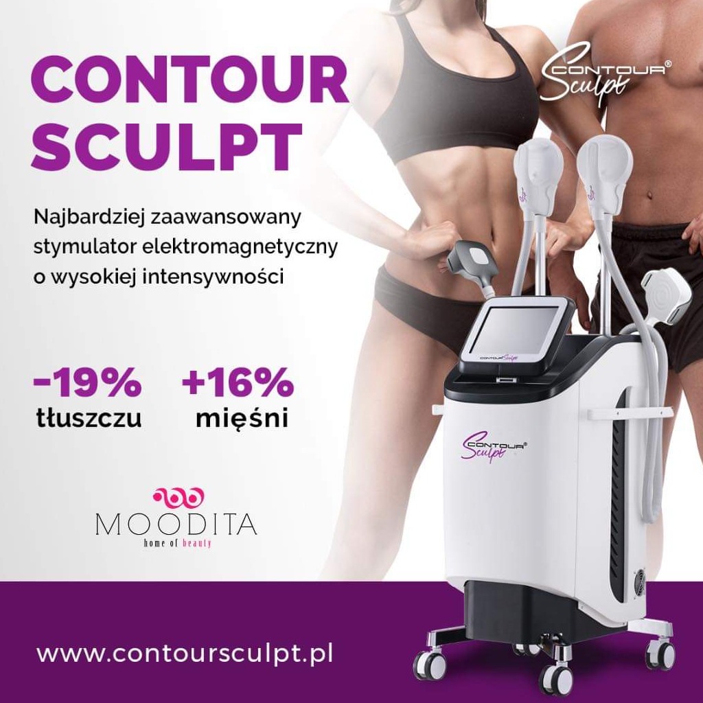 Zabieg Contour Sculpt, rzeźbienie mięśni i spalanie tkanki tłuszczowej