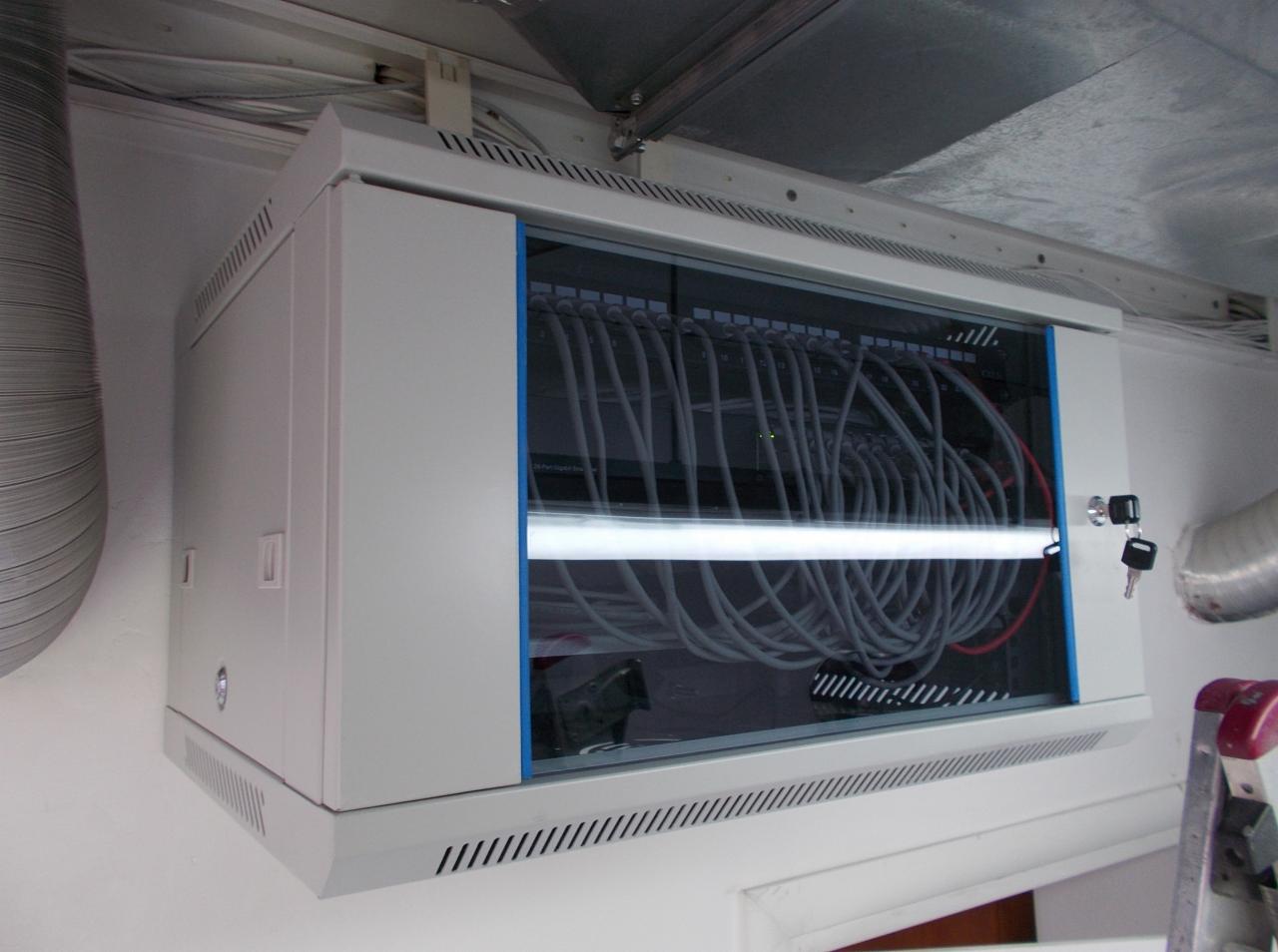 szafa teleinformatyczna uzbrojona