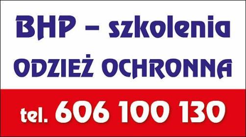 BHP Szkolenia - Sprzedaż Odzieży Kluczbork