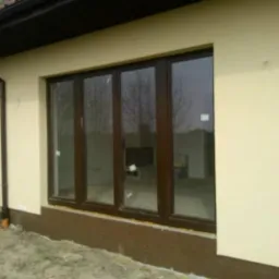 Okno tarasowe przesuwne z ruchomym słupkiem