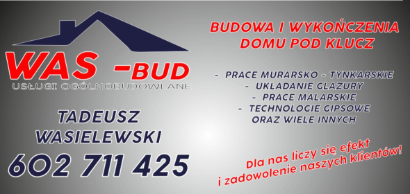WAS-BUD - Budownictwo Rybno