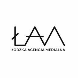 ŁAM - logo dla Łódzkiej Agencji Medialnej
