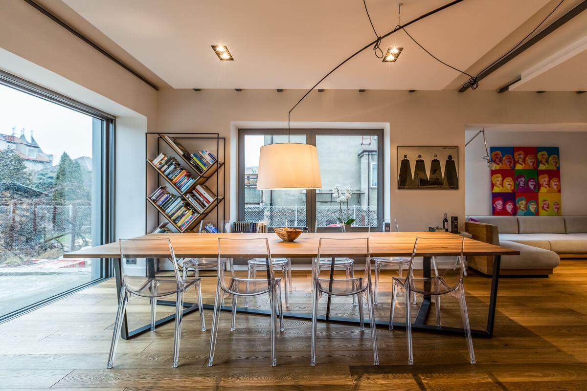 Stół drewniany do jadalni realizacje