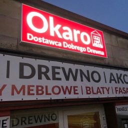 Studio Graficzne AGATA SCHLEISS - Kasetony reklamowe podświetlane z projektem dla klienta.