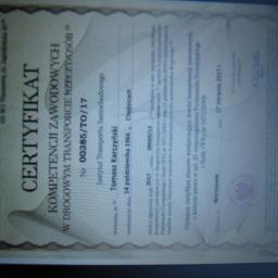 Przewóz osób Czersk 4