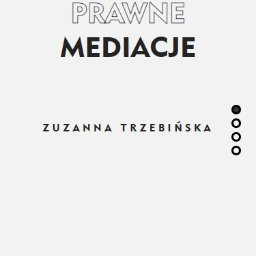 Strona internetowa mediatorki [wersja na telefon] - Zuzanny Trzebińskiej (konsultacjeimediacje.pl)
