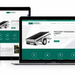 Strona wypożyczalni przyczep