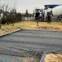 Fabryka Domu - Zbrojenie płyty fundamentowej