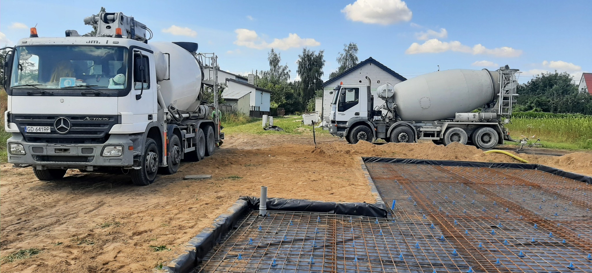 Realizacja płyty fundamentowej w Gdańsku