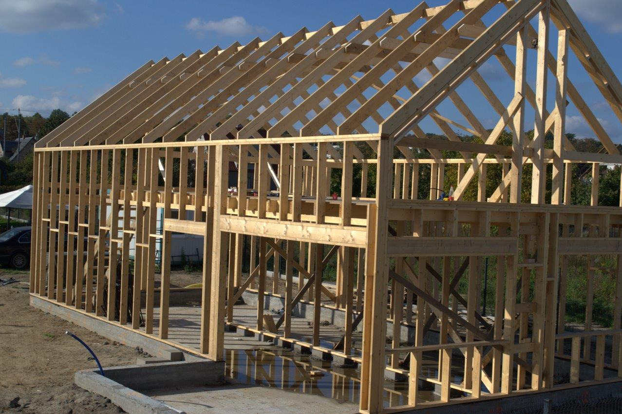 Budynek szkieletowy - Gdańsk Orunia