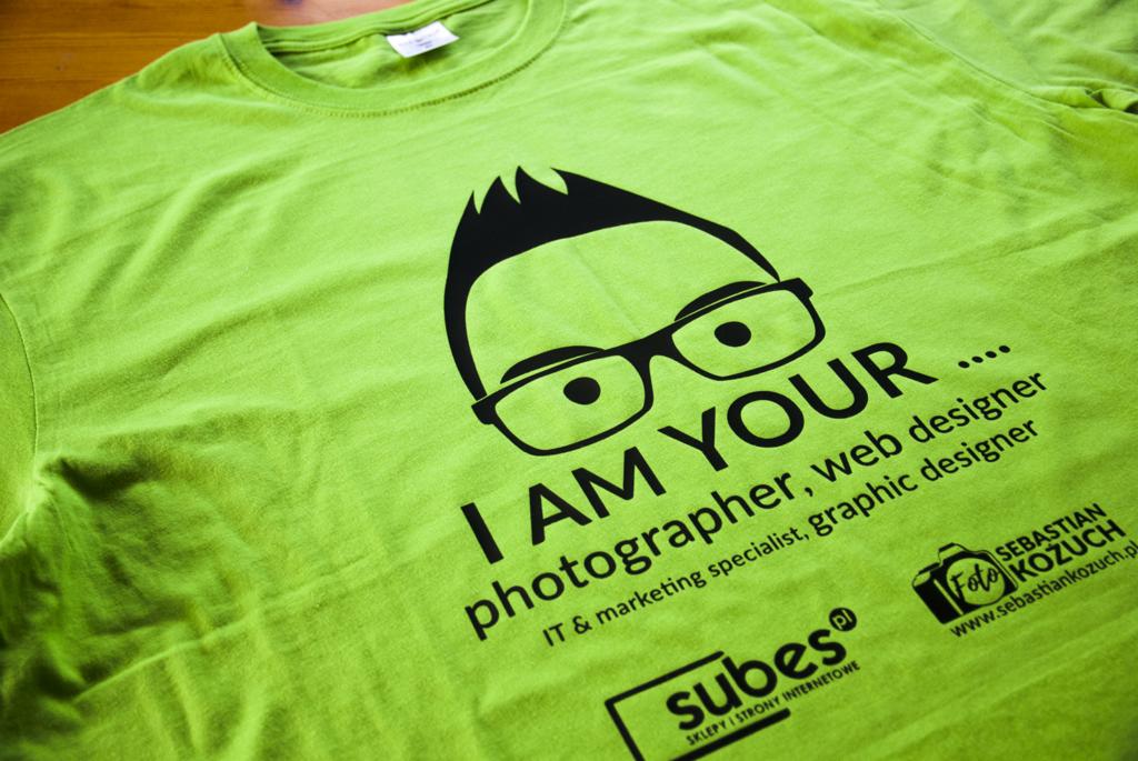Koszulka z własnym nadrukiem