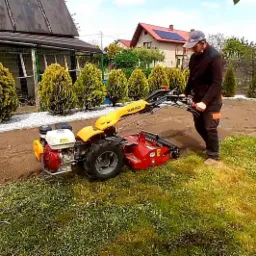 Usługi Glebogryzarką separacyjną / przygotowanie terenu pod zasiew trawy