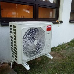 Klimatyzator VIVAX 10 KW do ogrzewania jako jedyne źródło ciepła 