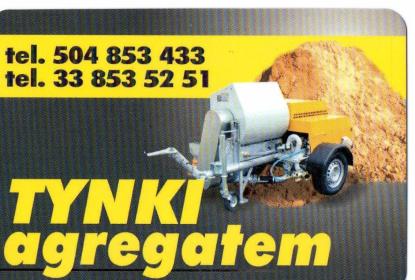 Tynki tradycyjne agregatem - Kucharski Krzysztof - Tynki Maszynowe Skoczów