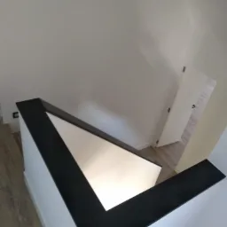 Daszek na murku czarny antyczny,,granit3cm'