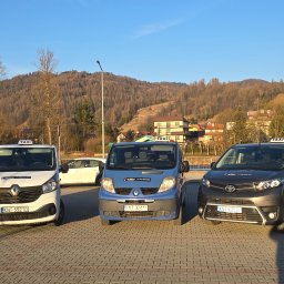 Trzy Taxi Busy dla 7 bądź 8 pasażerów. Samochody klimatyzowane. Na pokładzie darmowe WiFi. Obsługa w języku polskim i angielskim 