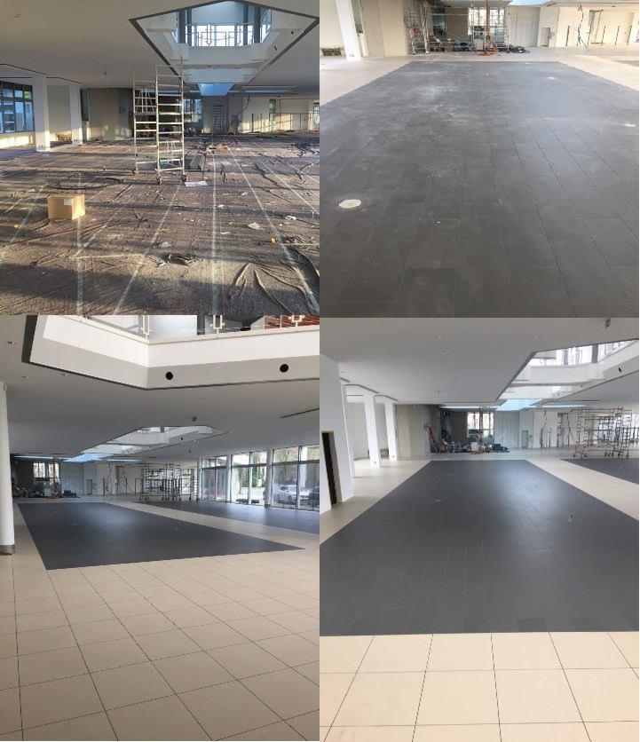 Sprzątanie poremontowe- doczyszczanie posadzki