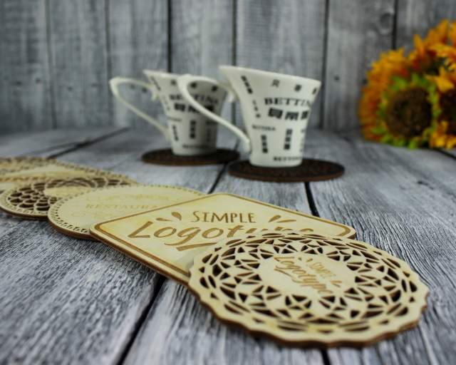 Drewniane podkładki