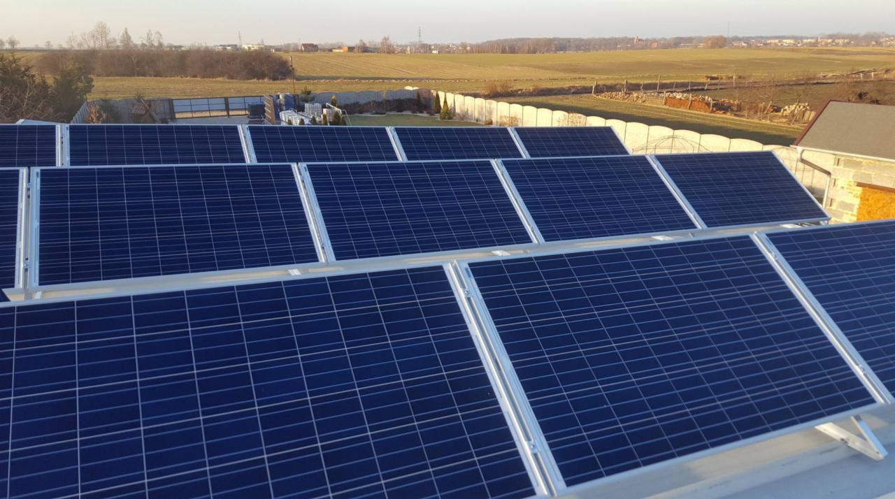 Instalacja o mocy 3,9kWp