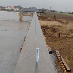 Wykonanie wieńca ścian kolankowych