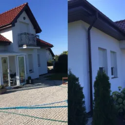 Malowania podbitki i elewacji