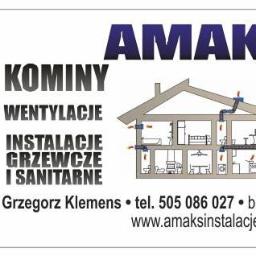 AMAKS INSTALACJE KOMINY WENTYLACJE - Kominki Ogrodowe Zielona Góra