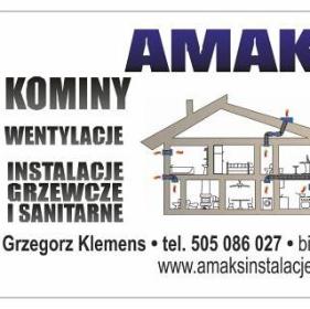 AMAKS INSTALACJE KOMINY WENTYLACJE - Wentylacja i rekuperacja Zielona Góra