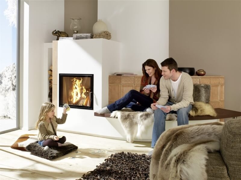 akumulacyjny pokojowy piec emituje przyjazne ciepło promieniowania podczerwonego