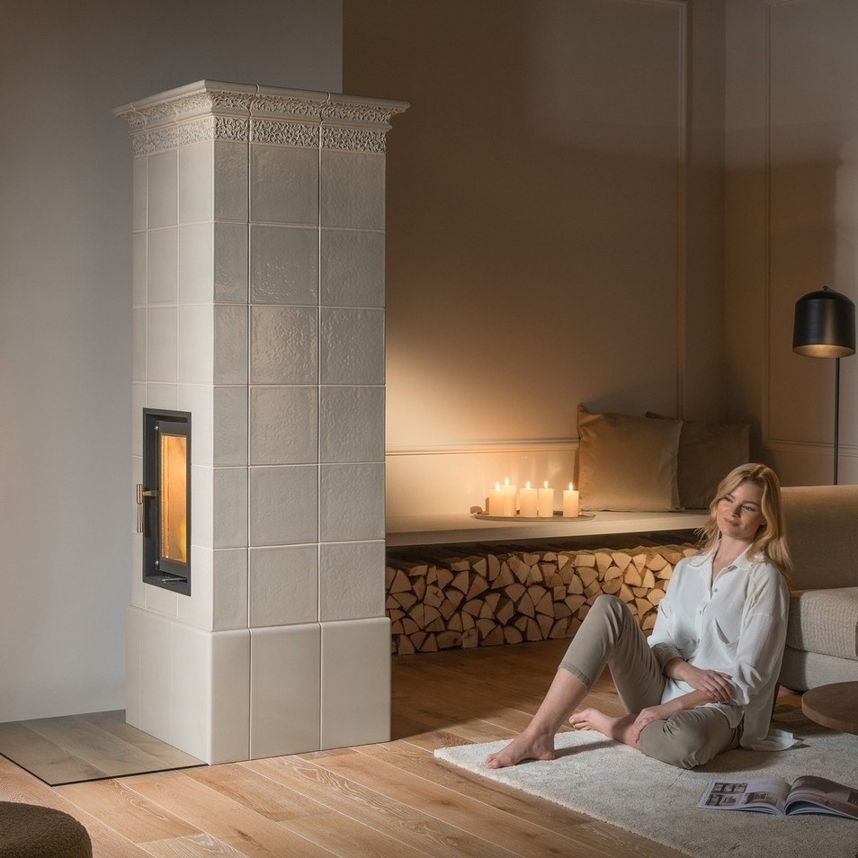 Miłe chwile przy piecu kaflowym i jego promieniowaniu