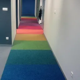 płytki dywanowe w korytarzu