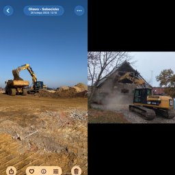 Niwelacja terenu Wrocław 1