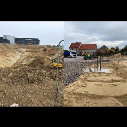 Niwelacja terenu Wrocław 2