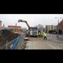 Niwelacja terenu Wrocław 4