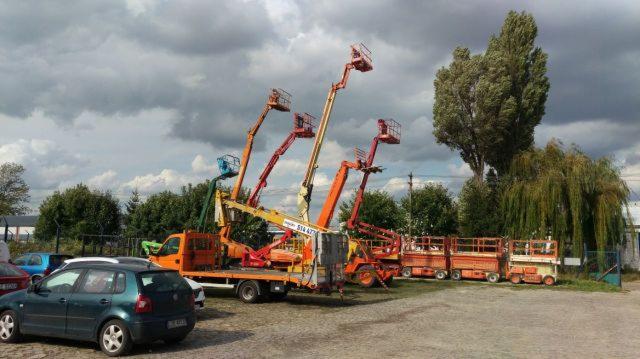 podnośniki nożycowe